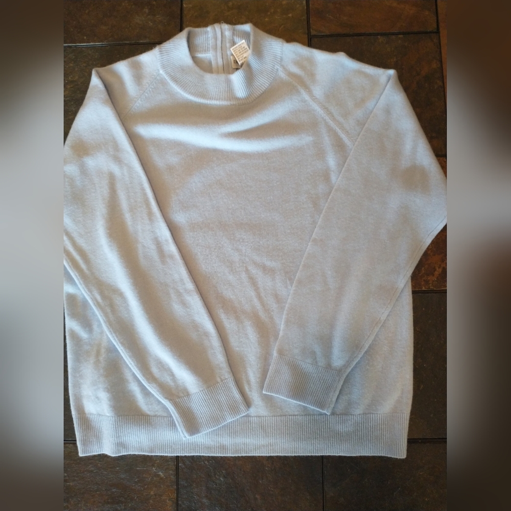 Blue Long Sleeve Drapers and Damons Top XL